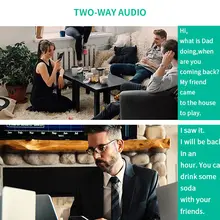 Mini 1080P PTZ Wi-Fi Camera #3