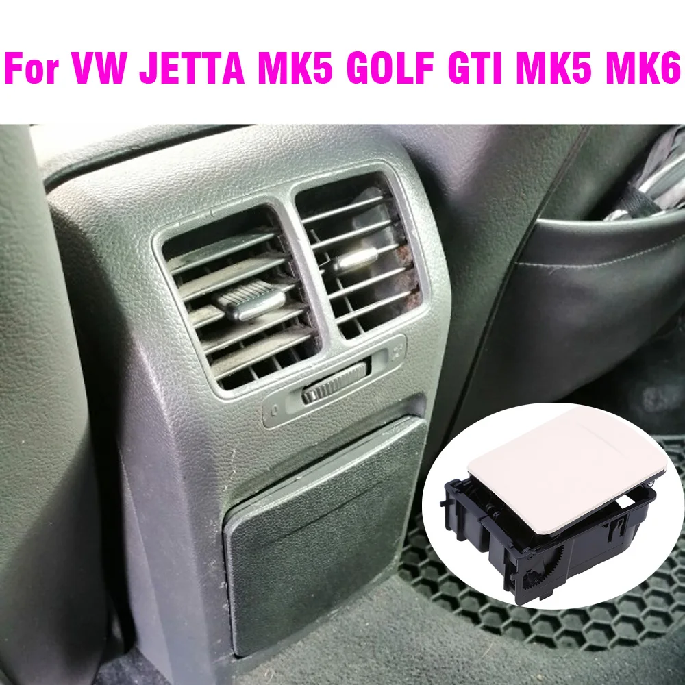 New Central Console Armrest Rear Back Cup Drink Holder For VW Jetta MK5 5 Golf MK6 6 VI 1K0862532 1K0862532C