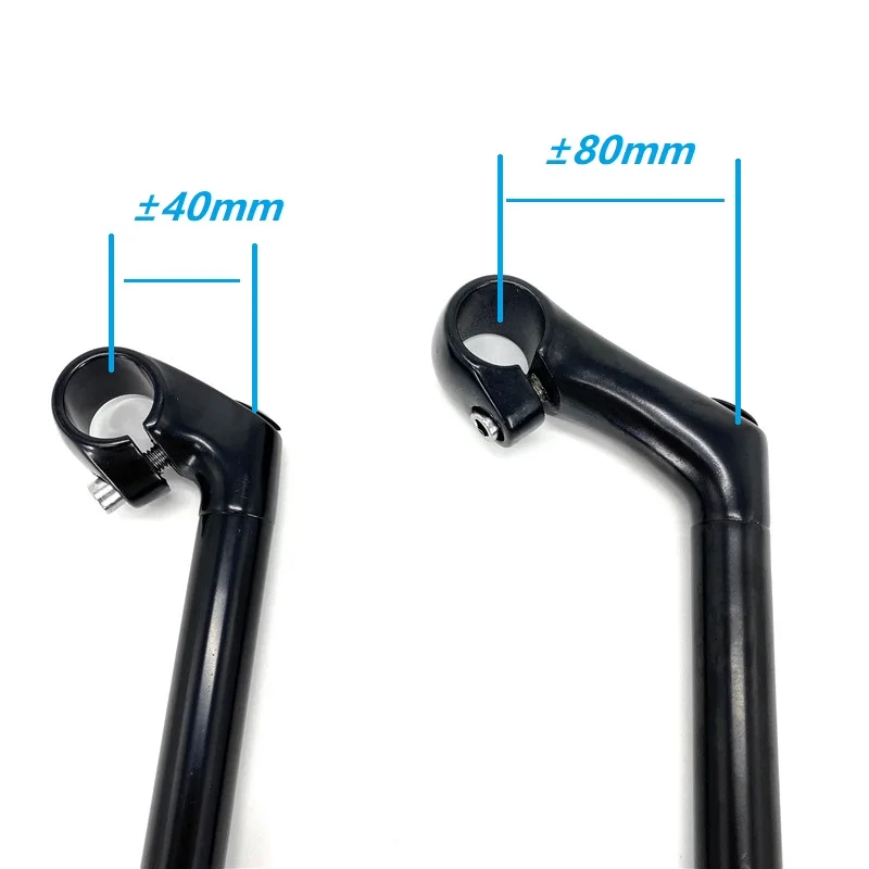 Kids Bike Comfort City Bike Retro Bicycle Stem Handlebar 25.4mm Fork 22.2mm 25.4mm Length 300mm Aluminum/Steel Bicycle Stems