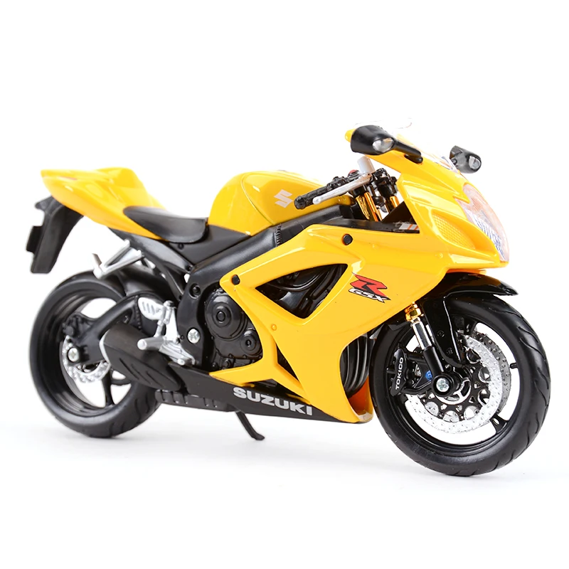 Maisto 1:12 Suzuki GSX-R600 Die Cast Vehicles Collectible Hobbies Motorcycle Model Toys