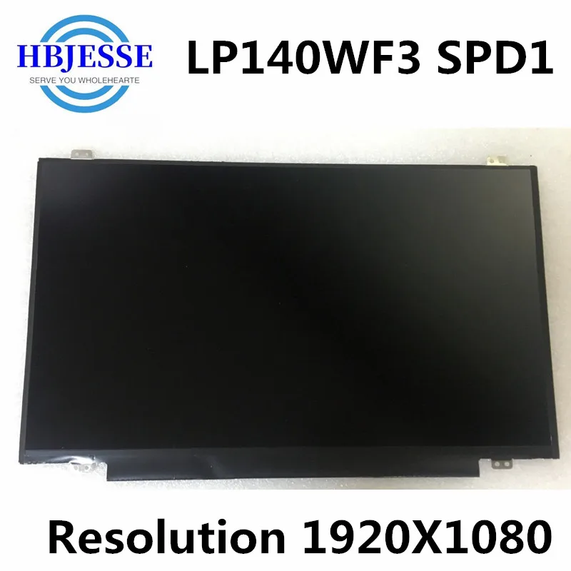 

Original IPS Matrix for LG 14'' display LP140WF3-SPD1 LP140WF3 SPD1 Matte 30Pin FHD 1920X1080 LP140WF3 (SP)(D1) Panel