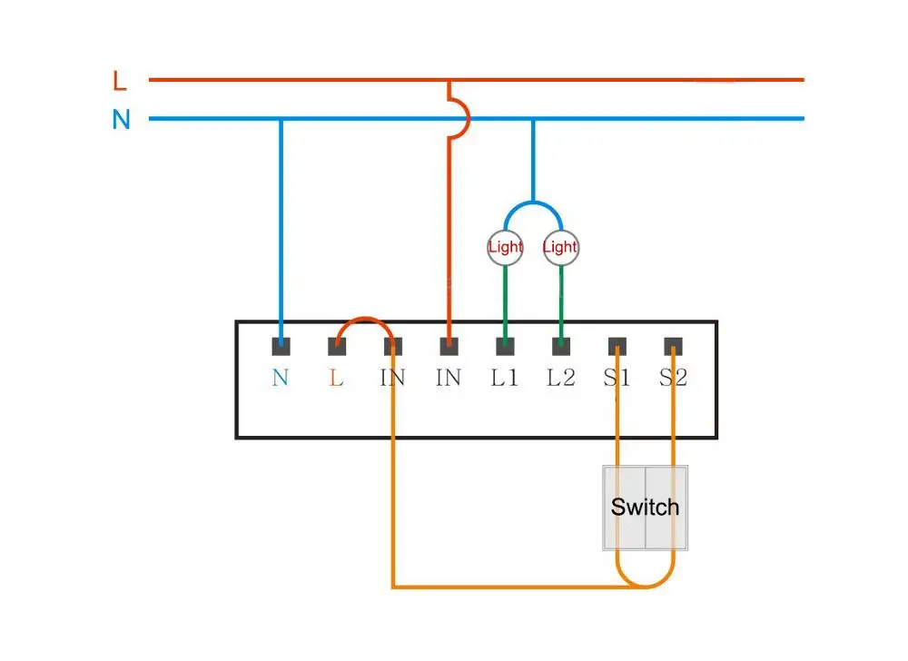 Original Mijia Aqara Two-way control module Wireless Relay Controller 2 channels Work For Mijia APP and Home kit