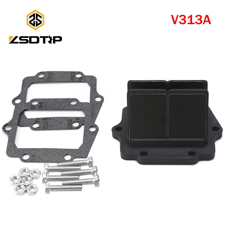 

ZSDTRP V-FORCE Reed Cage For Kawasaki KX125 KDX200 KDX220 ZX150 KRZ150 Motorcycle Valve Reed
