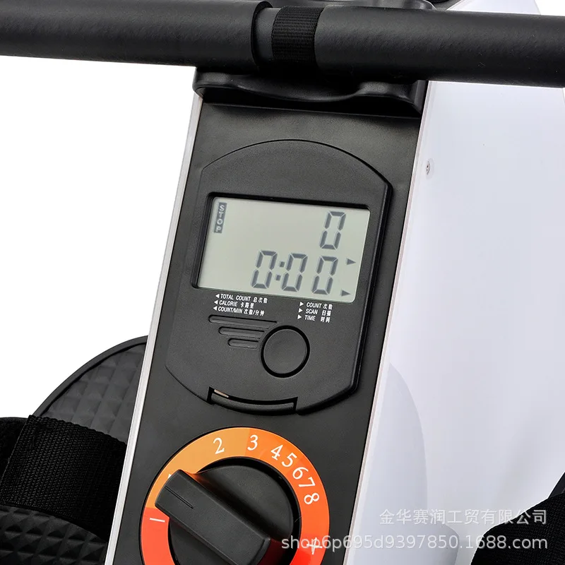 Household Foldable Magnetic Control Water Resistance Wind Resistance Rowing Machine Stepper Arm And Leg Exercise Machine