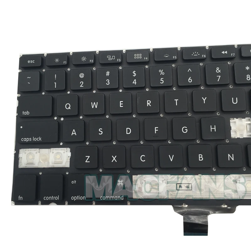 Sostituzione A1278 A1286 Keycap US UK Layout Keycap per MacBook Pro A1286 A1278 keycap Key One Black key One Butterfly Clip