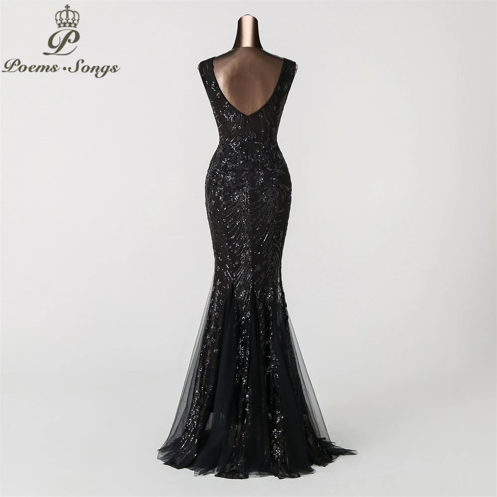 Elegant Mermaid Evening Dress prom gowns Formal Party dress vestido de festa Luxury robe longue vestido de festa longo