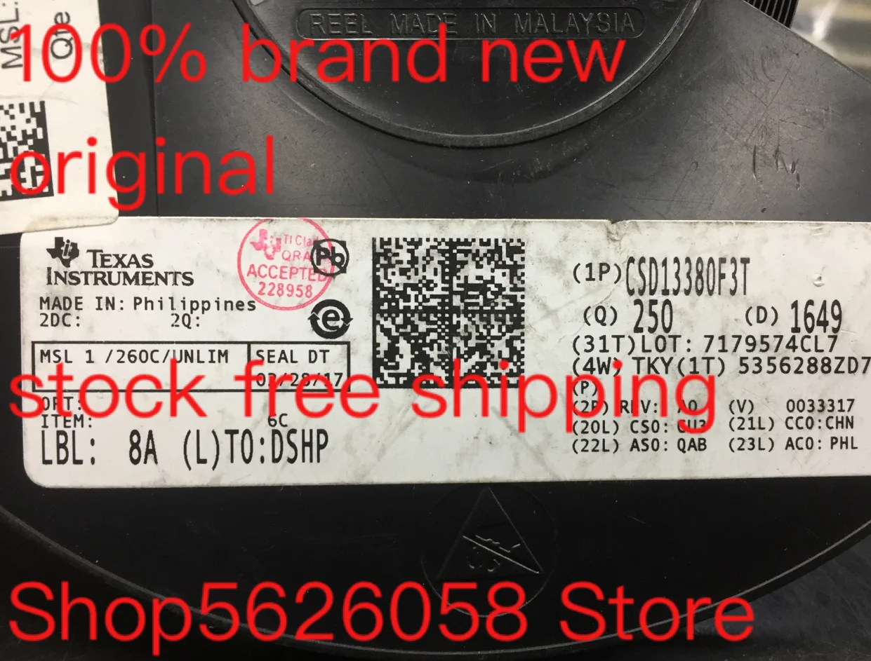 

10PCS/LOT CSD13380F3T SMD 100% brand new in stock