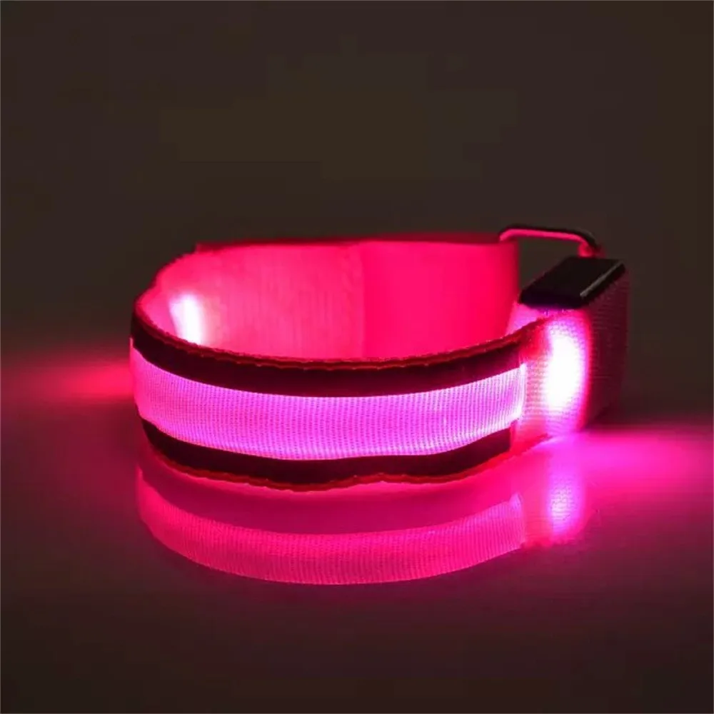 LED light band Reflective LED Light Arm Armband Strap Safety Belt For Night Running Cycling running led light Dropshipping