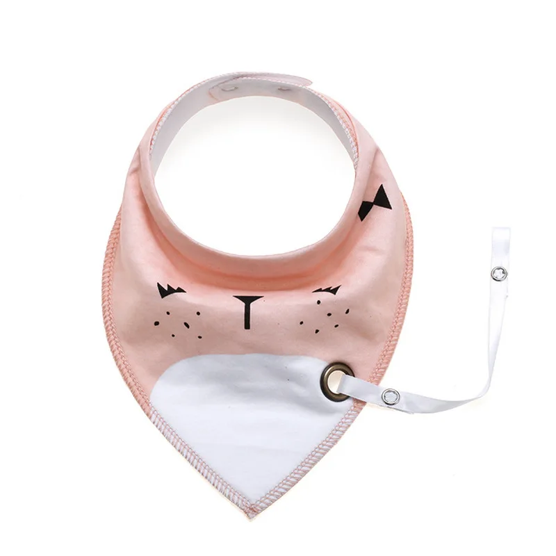 Saliva Towel Baberos Bebes Baby Bibs & Anti-drop Rope Super Absorbent Infant Cotton Bandana Dribble Bib Scarf Newborn Feeding