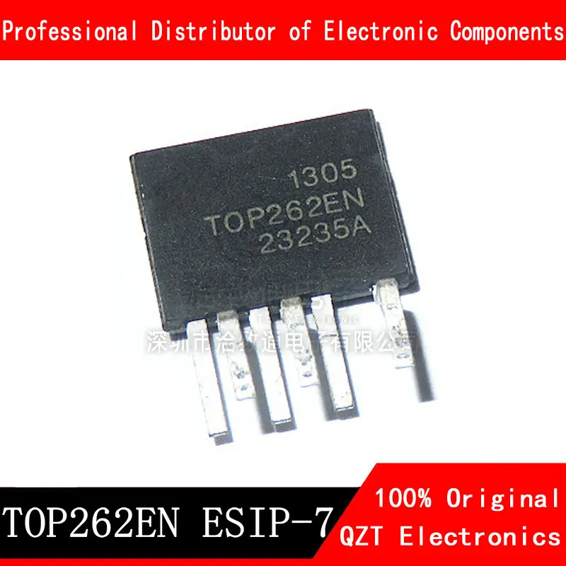 

10pcs/lot TOP262EN ESIP-7 TOP262 SIP-7 TOP262E 262EN new original In Stock