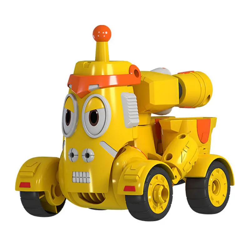 High Quality ABS Fun Larva Transformation Toys Action Figures Deformation Car Mode and Mecha Mode for Birthday Gift