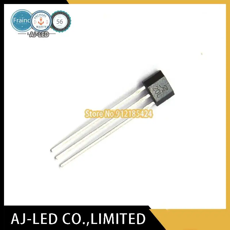 10pcs/lot A1220LUA-T Bipolar Hall element for motor speed measurement, speed sensor, counter