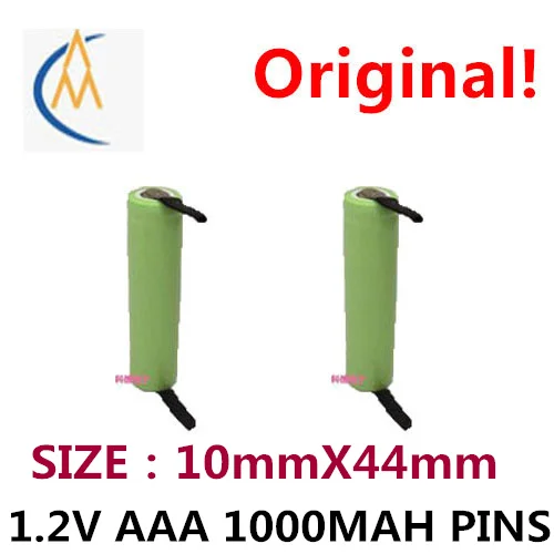 

2 шт. новые качественные товары номер 1,2 VAAA1000MAH7 перезаряжаемая батарея сварочные детали gm в электрических бритвенных станках