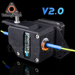 Trianglelab High Performance DDB Extruder V2.0 Bowden Extruder Dual Drive Extruder for 3d printer ENDER3 CR10 MK8 DDE