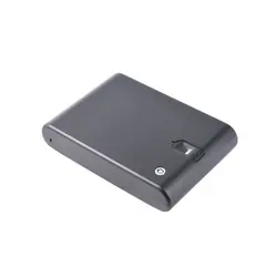 Biometric Fingerprint Safe Box Key Hand Gun Valuables Jewelry Safe Box Solid Steel Portable Security Biometric Fingerprint Box