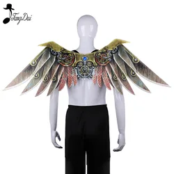 Burning Man Carnival Party Unique Adult Decoration Steam Punk Wings Costume Steampunk Accessories anime cosplay