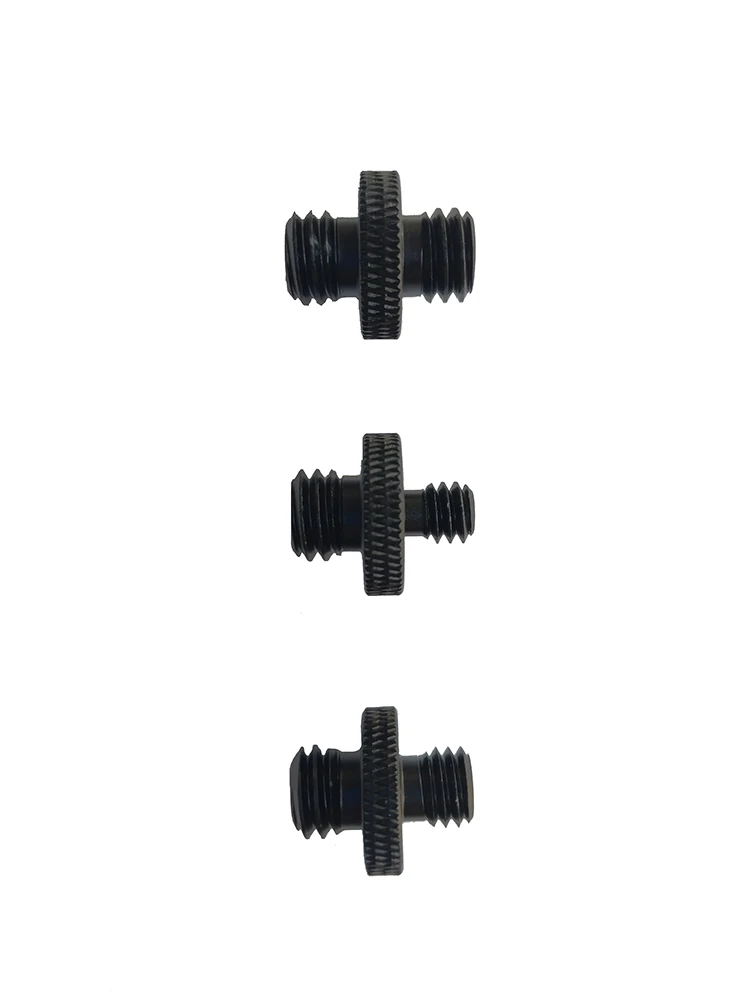 Adaptador de parafusos de metal, 3/8 "macho para tripé, braço mágico, câmera dslr, acessórios de estúdio de fotografia, 3/8" macho, 1/4 "macho