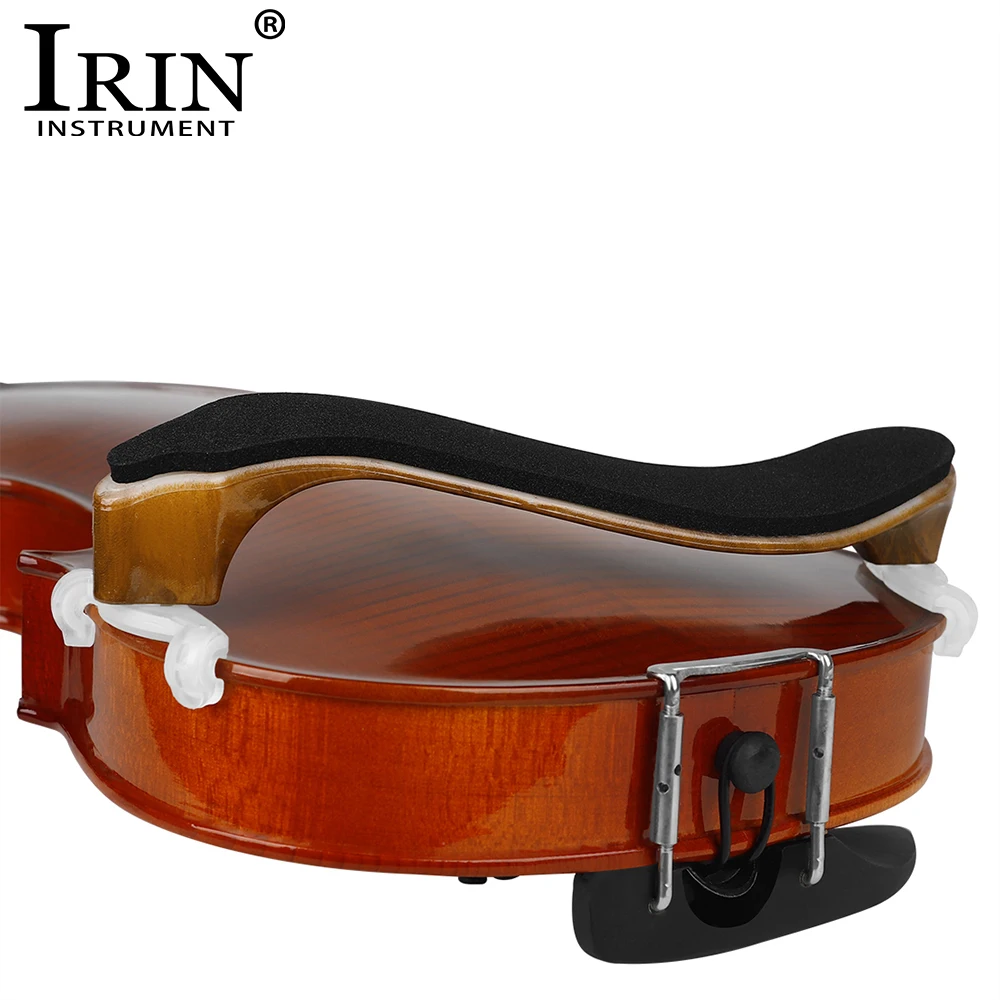 IRIN 4/4 Violin Shoulder Rest Support String Instrument Accessories Adjustable 3/4 4/4 Fiddle Shoulder Pad Universal Music Tools