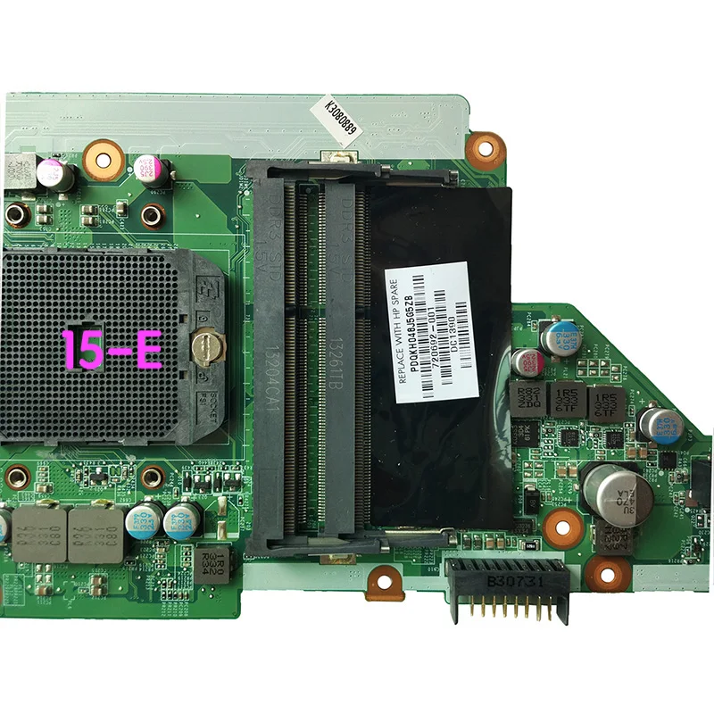 Imagem -04 - Laptop Motherboard Adequado para hp Pavilion Da0r75mb6c1 720692001 720692501 100 Testado Totalmente Trabalho