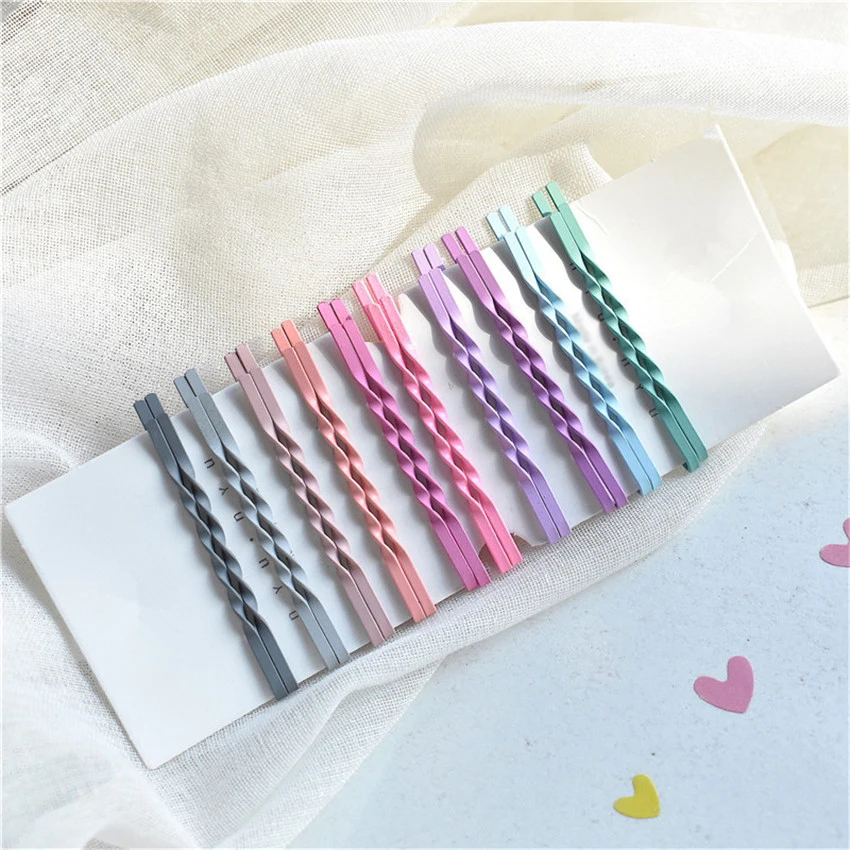 20 Cái/bộ Nhiều Màu Sắc Kẹp Tóc Nổ Kẹp Tóc Sóng Hairgrips Barrette Trang Điểm Mũ Đợi Đầu Đa Năng Tạo Kiểu Tóc BB Kẹp Mũ Đội Đầu Phụ Kiện