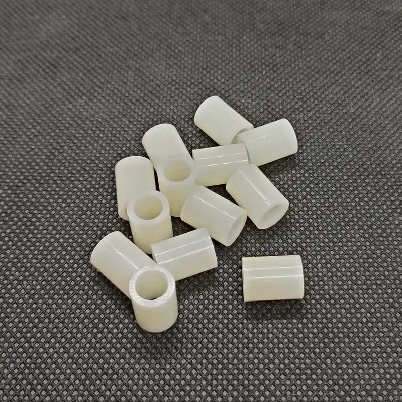 M6 * 9*12 Witte Ronde Nylon Threadless Plastic Spacer Abs Standoff Wasmachine Non-Threaded Pcb Board Schroef bolt Id = 6 Od = 9 L = 12