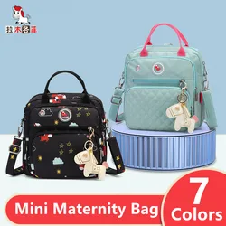 LAGAFFE-mochila para pañales de gran capacidad, bolso de lactancia impermeable, bolso de maternidad para el cuidado del bebé, envío directo