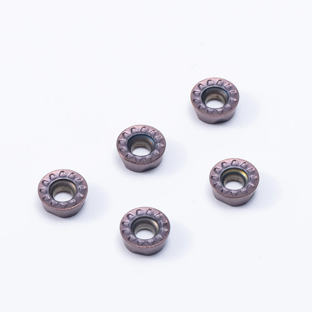 10pcs RPMT08T2 VP15TF Milling Tools Carbide Insert Lathe Tool Hard Alloy RPMT 08T2 R4 Milling Turning Tool Factory Sales