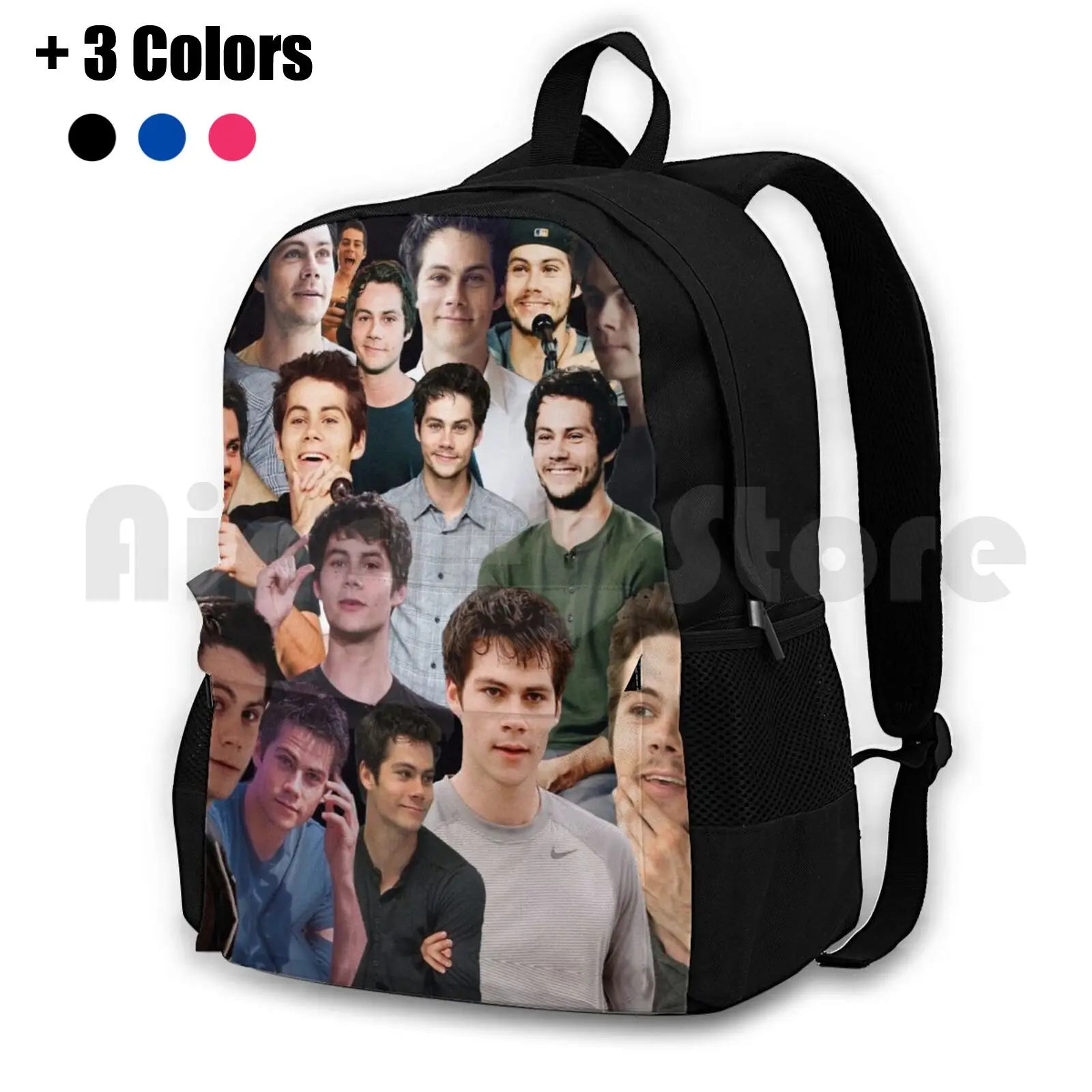 Dylan O’brien Collage Outdoor Hiking Backpack Riding Climbing Sports Bag Dylan O Brien Bob Dylan O Brien Teen Wolf Stiles