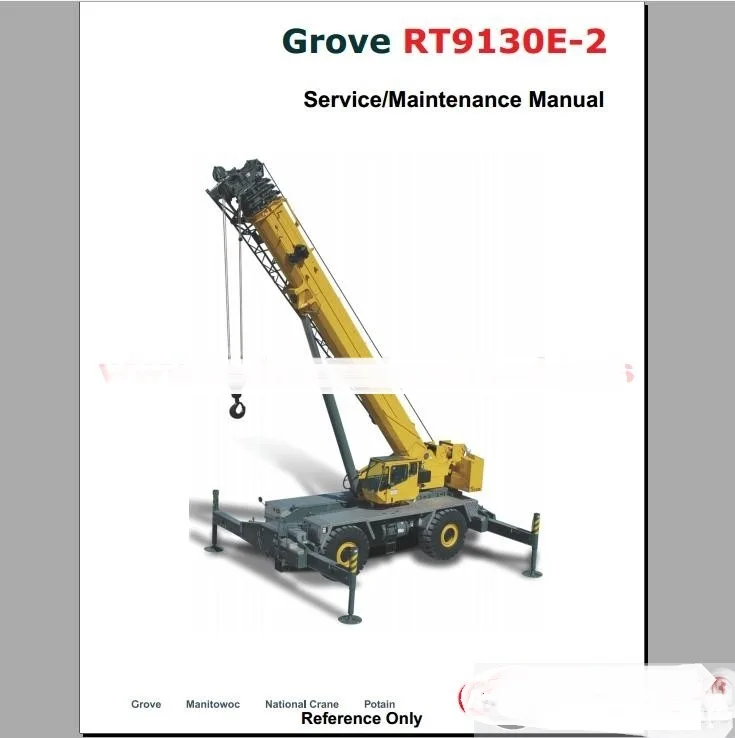 Grove Mobile Cranes All Models Full Set Manual 4.31GB