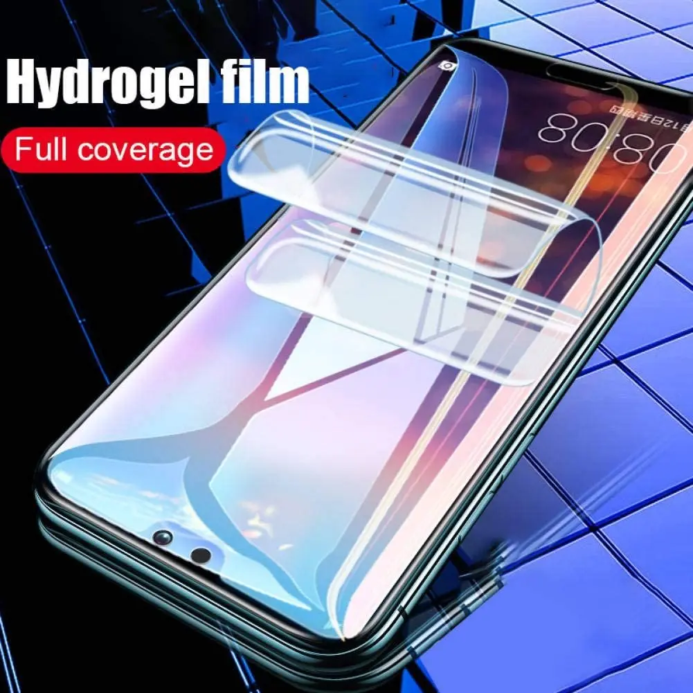 200D Protective Hydrogel Film Full Cover For Huawei Honor 8x 9x 10i 10 Lite 20 Pro Screen Protector Film Not Glass