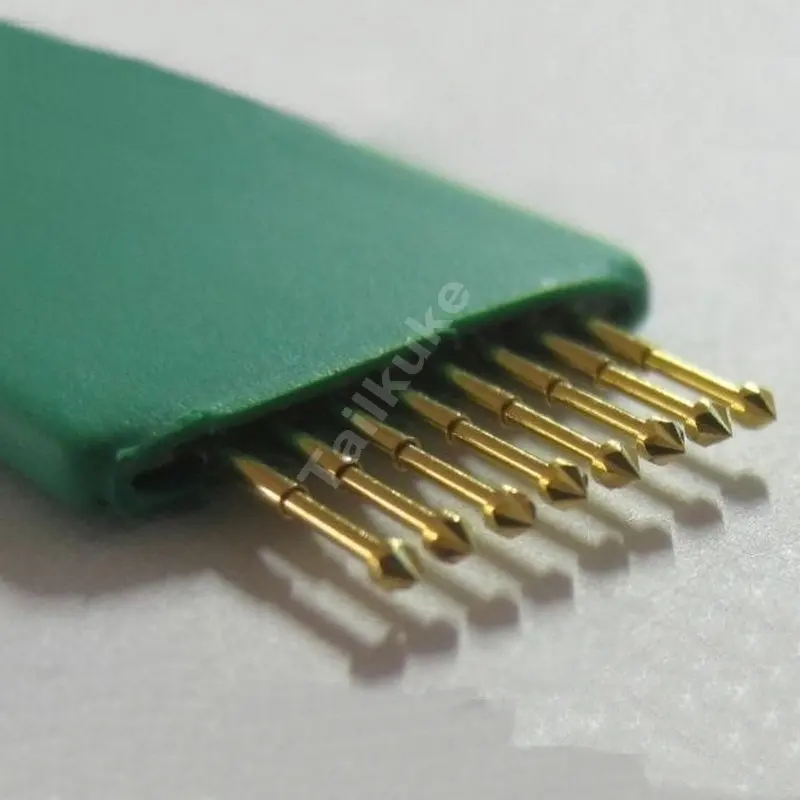 Sonda ardente da agulha da mola da agulha do teste da agulha do programa 1.27-8p 8 pés 1.27 passo 50mil