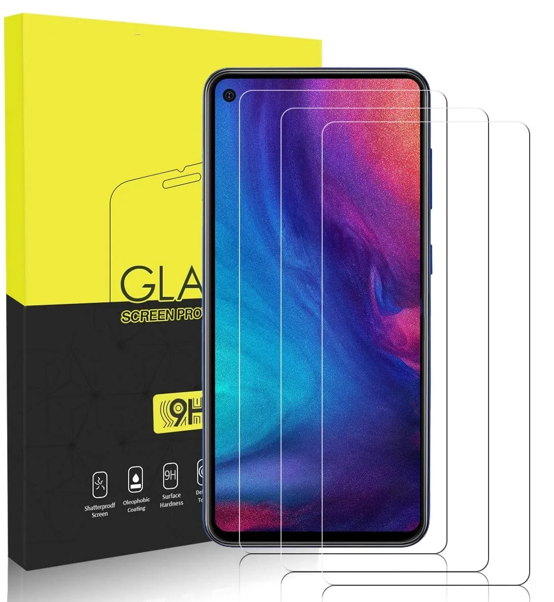 9H Protective Glass For Samsung Galaxy A10 A30 A50 A70 A90 Screen Protector Glass Samsung A20 A40 A60 A80 Glass M10 M20 M30 M40