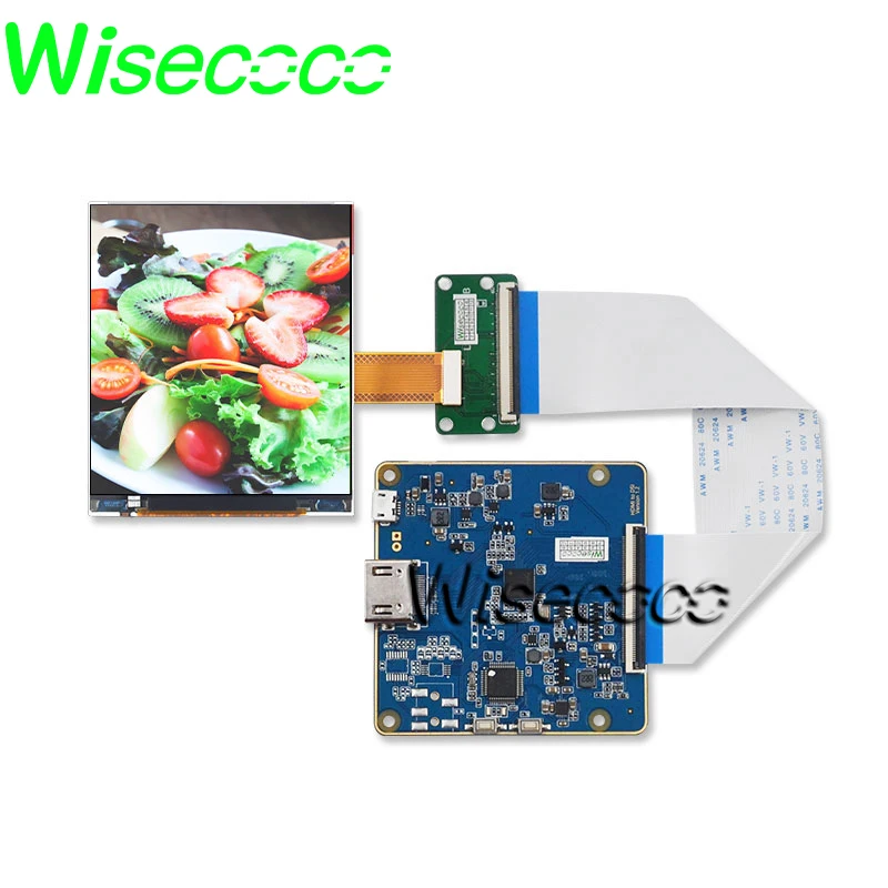 Wisecoco 3.5 inch IPS LCD display 1440x1600 High Resolution MIPI Controller Board For HMD VR AR Project