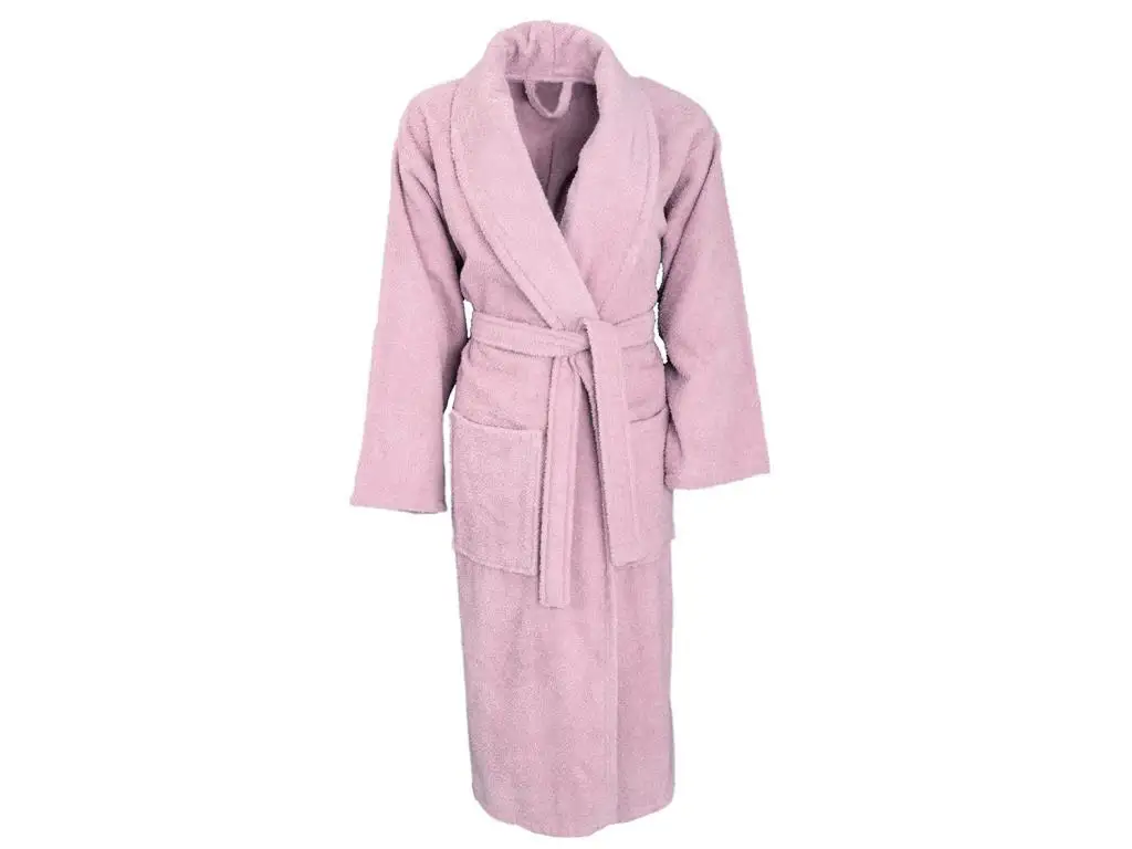 Land Of dowry Soft Cotton Large Size Bathrobe Color Rose