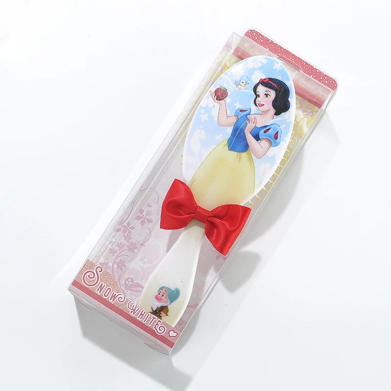 1Piece Princess Plastic Gradient Comb Princess Series Hair Brush Hair Care Baby Girl Hair Comb  Toy Disney