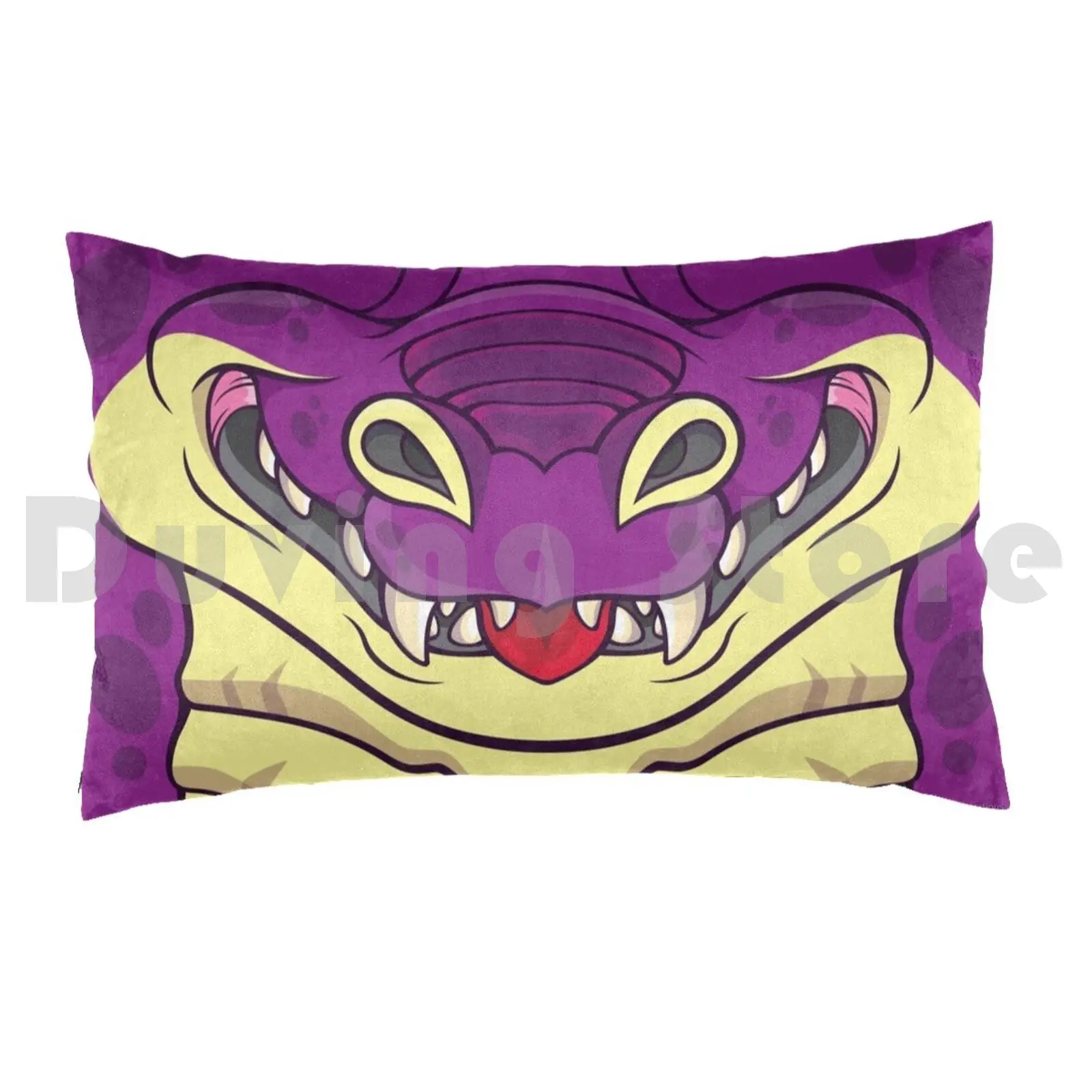 Purple Dragon Visage Pillow Case 20*30 Inch Purple Dragon Purple Dragon Amethyst Amethyst Dragon Dragon Dragon