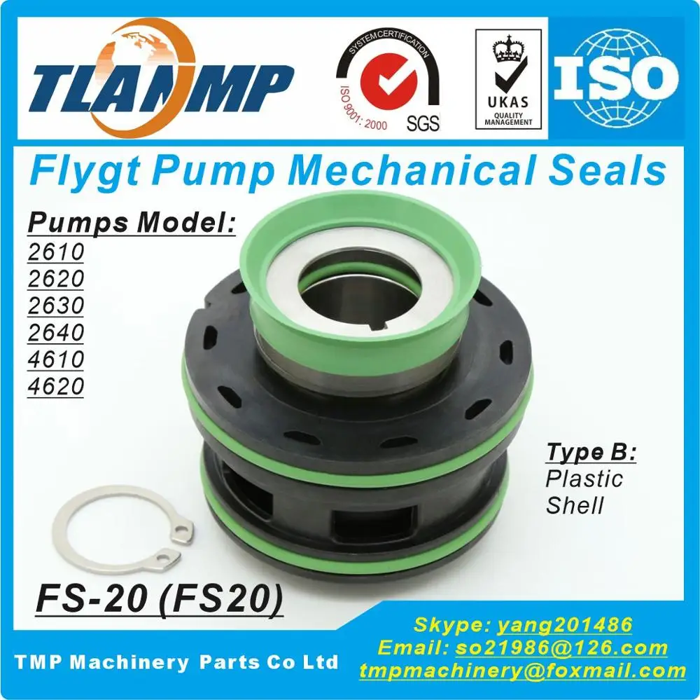 

FS-20 , FS20, 20mm replace of ITT Fly-gt plug-in Mechanical Seals for Xy-lem Fly-gt 2610,2620,2630,2640,4610,4620 Pumps