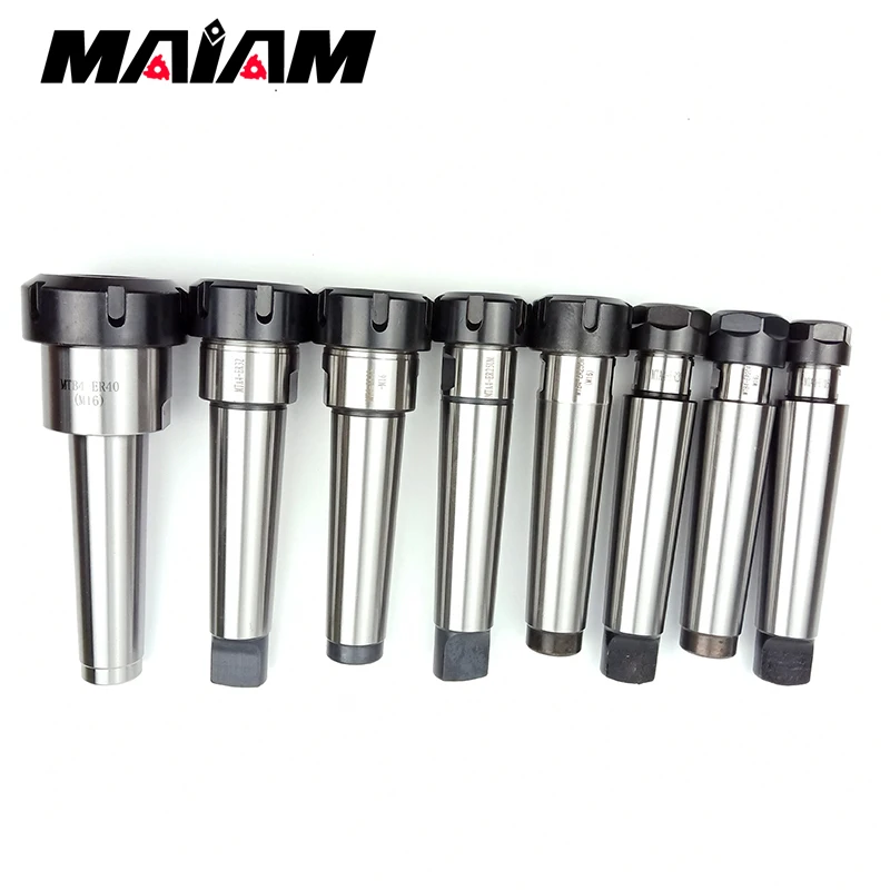 mt4 mt5 tool holder mta4 mtb4 er16 er20 er25 er32 ER40 cnc tool holder rear pull flat tail center tool holder er collet chuck