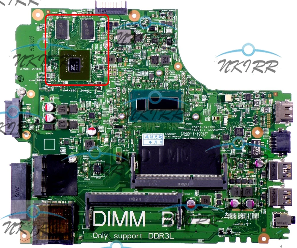 

I7 I5 DOE40-HSW DDR3 12314-1 VF0MH 740M/720M PFWVF 3G7T9 KC1KM YFVC4 VCT9N G9PCH 8RVFX Y5JJK for Inspiron 3437 5437 Motherboard