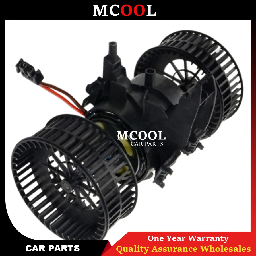 New Heater Fan Blower Motor AC 2-pole blower FOR BMW 5 E60 E61 6 E63 E64 64116933910