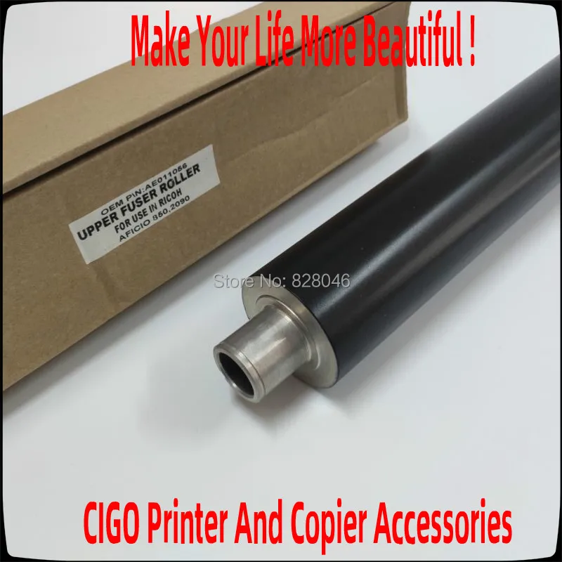 Imagem -02 - Rolo Aquecedor para Ricoh Aficio 1050 1085 1105 2105 2090 850 Impressora para Ibm Infoprint 2085 2090es 2105 2105es Rolo do Fusor Superior