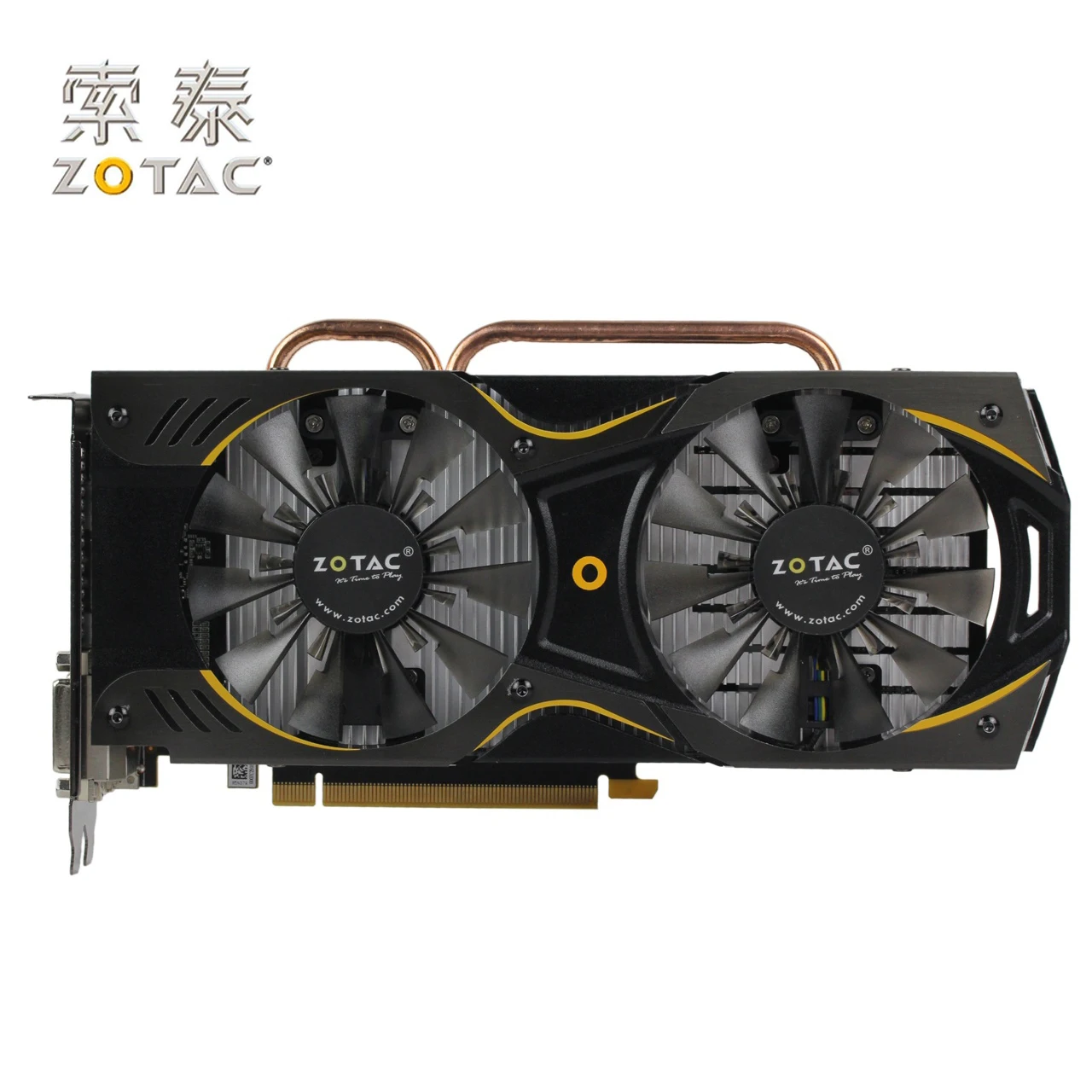 ZOTAC-tarjeta gráfica Original GeForce GTX 950, 2GB, 128 bits, GDDR5, para nVIDIA Map, GTX950, Thunder, GTX 950-2GD5, usada