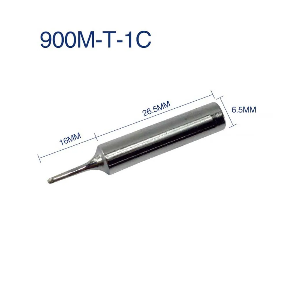 

Наконечник паяльника 900M-T-1C, 5 шт., бескислородная медь, сменный наконечник паяльника для Hakko 936, промышленный инструмент