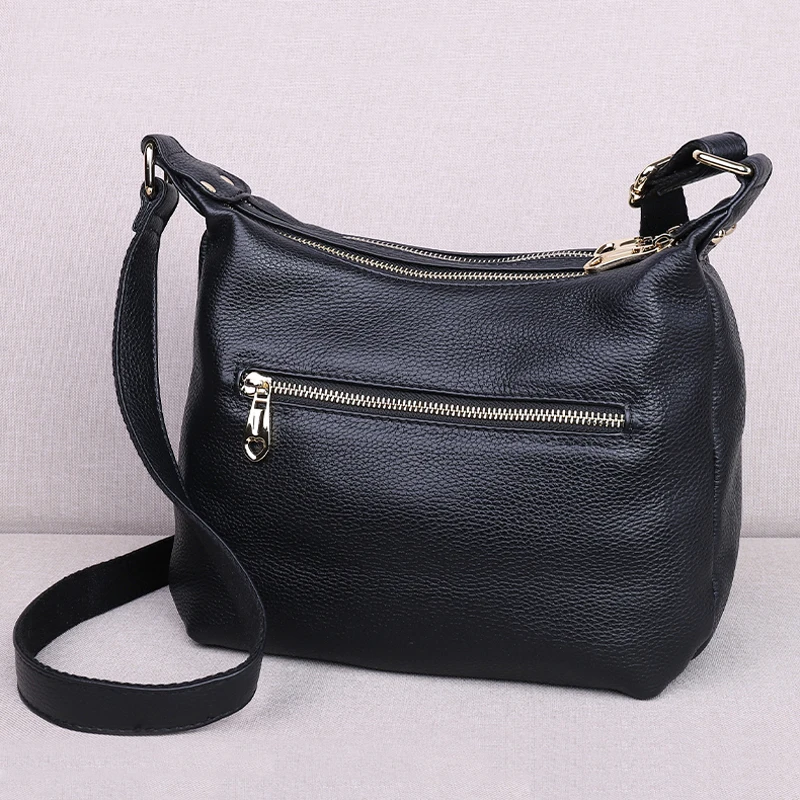 Genuine Leather Crossbody Bags For Women Shoulder Bag Women\'s Luxury Handbags Designer Fashion Messenger Bag Female Tote Purse