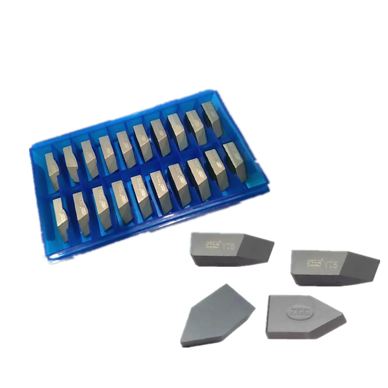 Carbide welding inserts 20pcs/lots C125 YG6 YG8 YW1 YW2 YT5 YT14 YT15 Thread turning cutter CNC lathes tools high quality steel