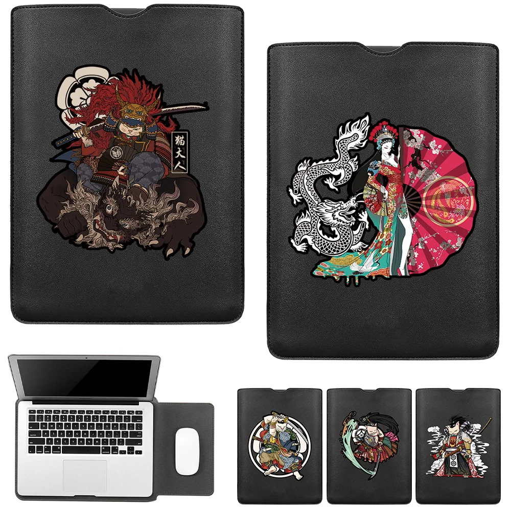 Portable Laptop Bag 11 12 13 14 15 Inch PU Leather Briefcase Notebook Case for HP/Lenovo/Samsung/Sony/Xiaomi