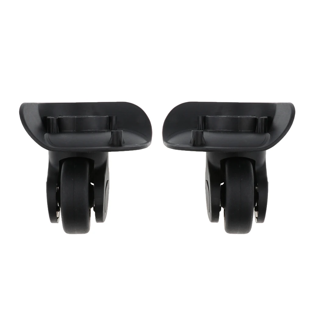 2 Pieces Swivel Suitcase Luggage Mute Casters Replacement Wheels for Trolley