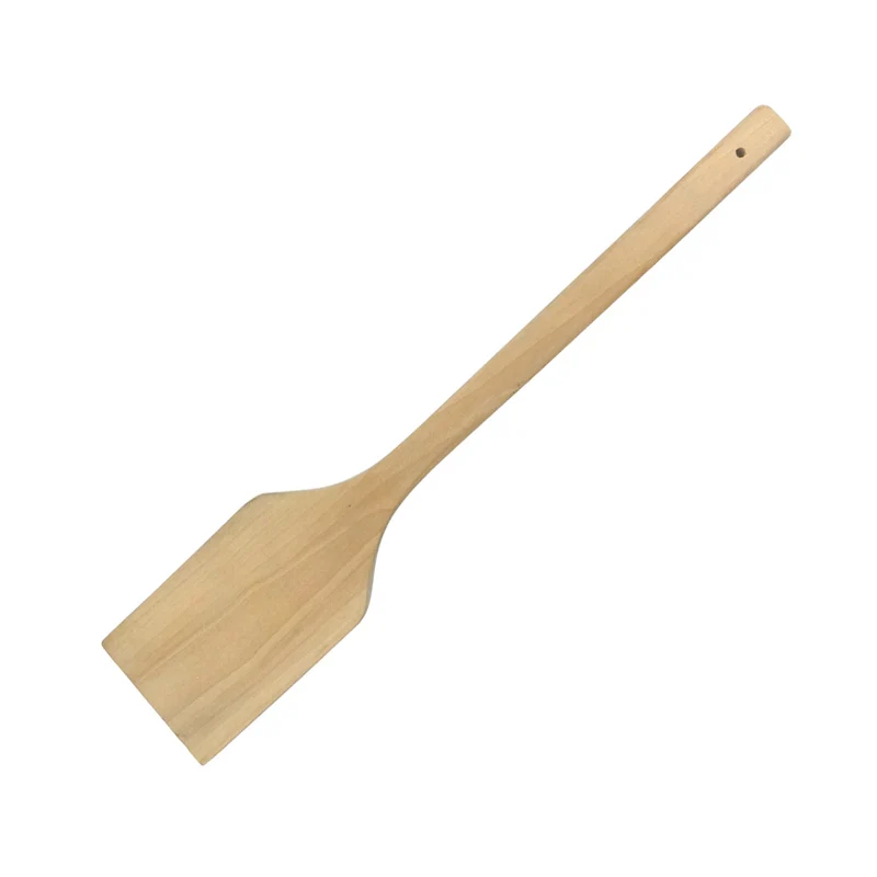 Wooden Spatula Extra Long 16inch Paddle Solid Hard Wood Large Spatula for Brewing Grill Mixing Stirring Cajun Stirring