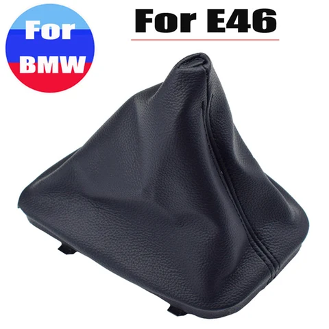 Ручка переключения передач для BMW E30 E36 E39 E46 E87 E90 E91 E92 E93 с кожаным пылезащитным чехлом-пыльником