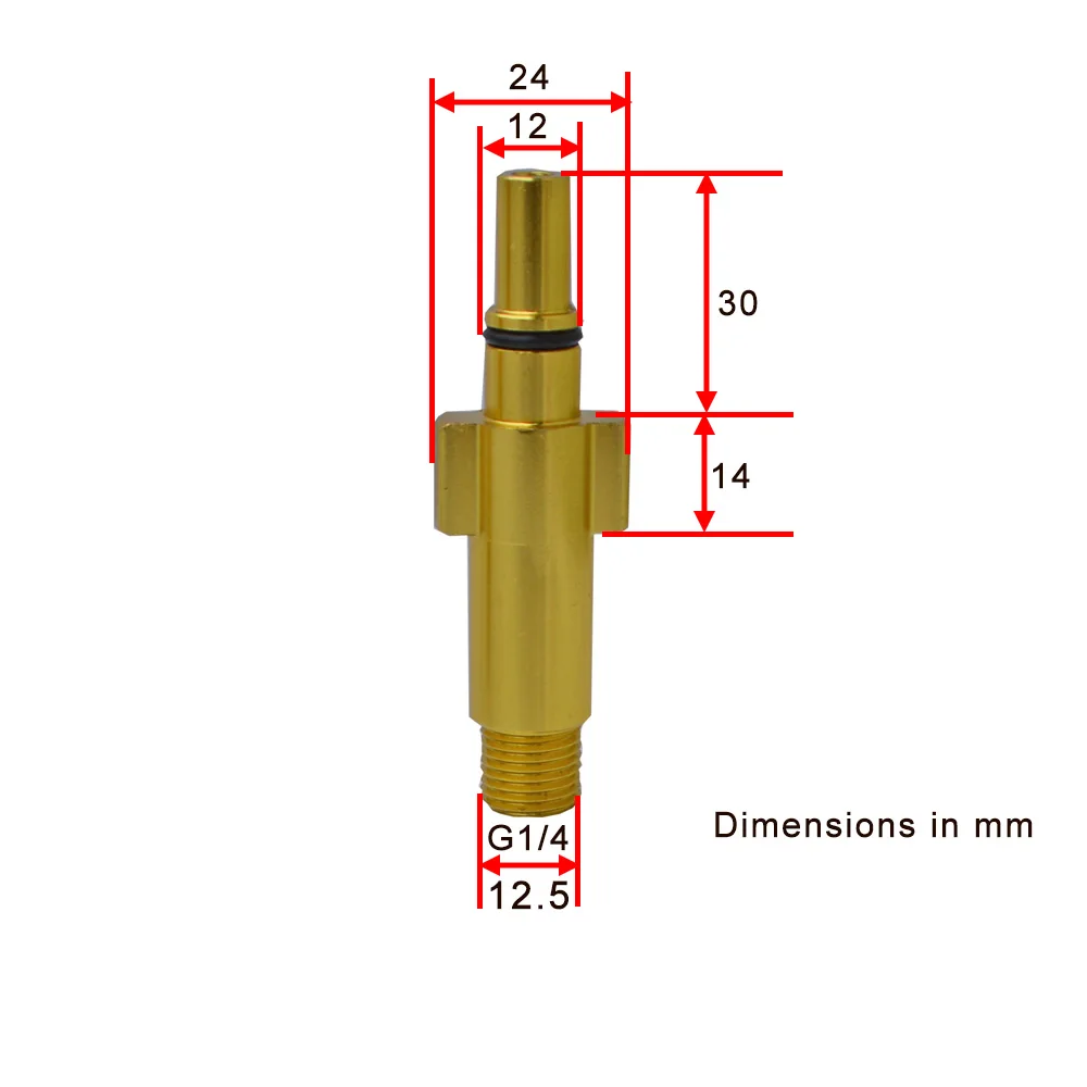 Snow Foam Lance Adapter Foam Gun Lance Nozzle Connector for Bosch AQT  Aquatak  Pressure Washer